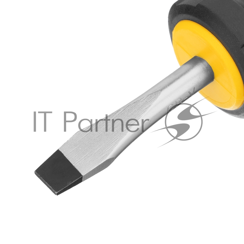 Отвертка SL6x38 мм, CrV, трехкомпонентная рукоятка// Denzel