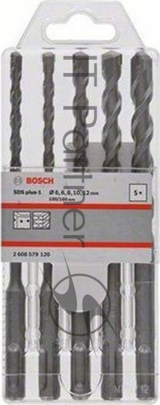 Набор буров Bosch 2608579120 по бетону (5пред.) для перфораторов