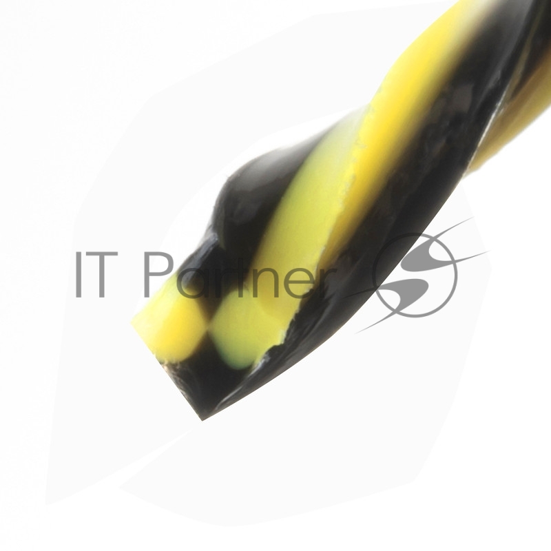 Леска для триммера двухкомпонентная витая квадратная, 2,4мм х 15м, блистер SkyCutter// Denzel