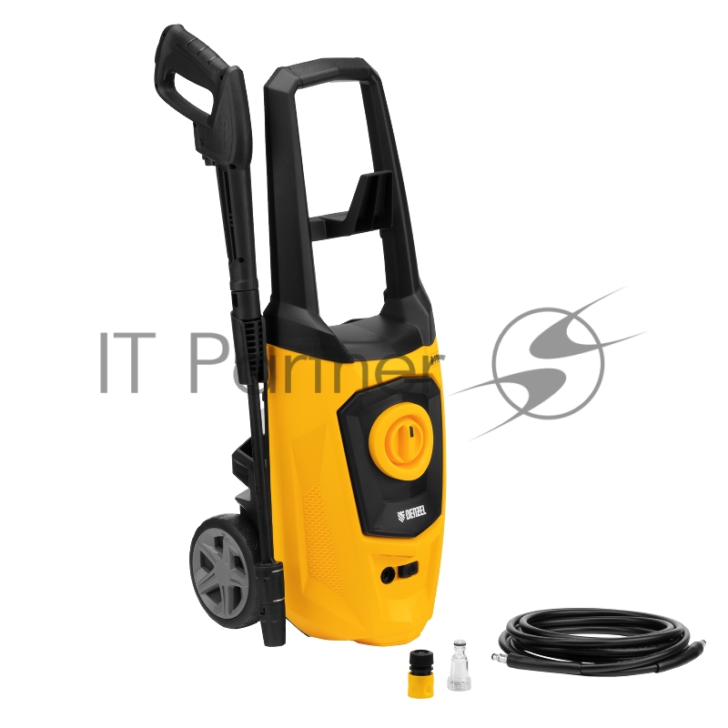 Моечная машина высокого давления R-170, 2000 Вт, 170 бар, 360 л/ч, колесная// Denzel