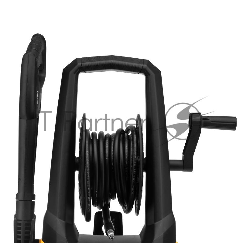 Моечная машина высокого давления R-170D, 2000 Вт, 170 бар, 360 л/ч, с барабаном// Denzel