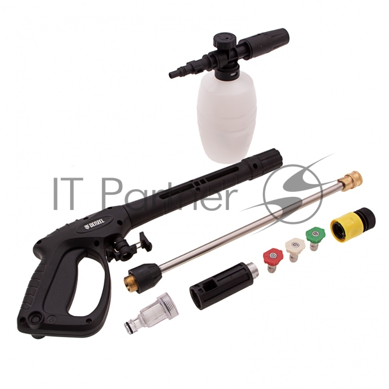 Моечная машина высокого давления R-210iD, 2600 Вт, 210 бар, 8,0 л/мин, асинх. двиг., бараб.// Denzel