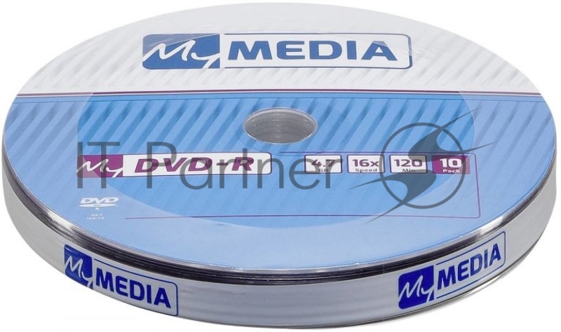 Диск DVD-R MyMedia 4.7Gb 16x pack wrap (10шт) (69205)