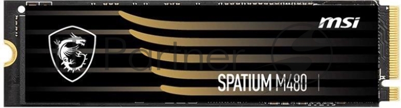 SSD жесткий диск MSI PCIE 4.0 NVME M.2 1TB SPATIUM M480 1TB HS