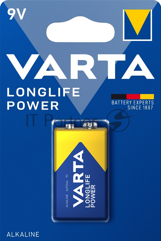Батарейка VARTA LONGL. POWER 9V бл. 1