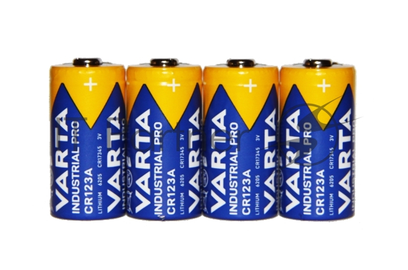 Батарейка Varta INDUSTRIAL PRO CR123A Shrink 4 Lithium 3V (4/1000) (4 шт.)