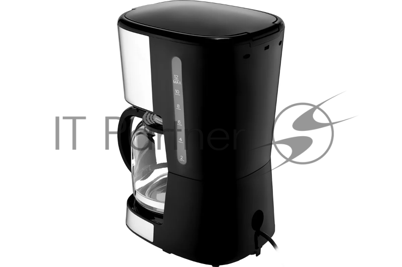 Кофеварка BRAYER BR1122 900 Вт, 1,5 л, таймер, LCD-дисп,противокап сист.