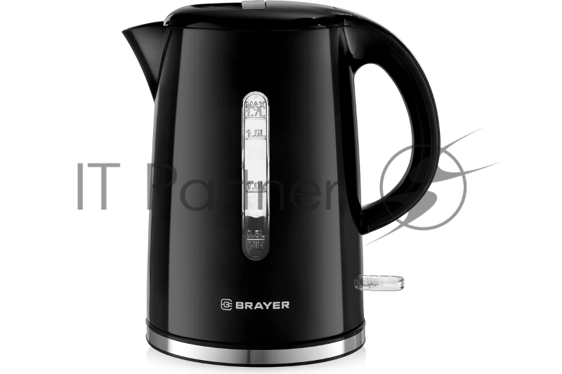 Чайник электрический BRAYER BR1032 ,2200 Вт, 1,7 л, пласт.корп,шкала,автооткл.при.