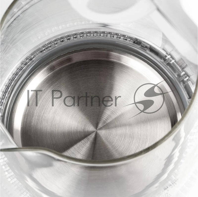 Чайник электрический Galaxy LINE GL0560, стекло/белый