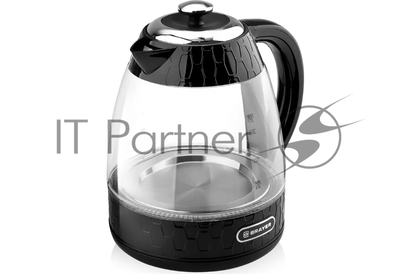 Чайник BRAYER BR1047 STRIX, 2200 Вт, 1,7 л