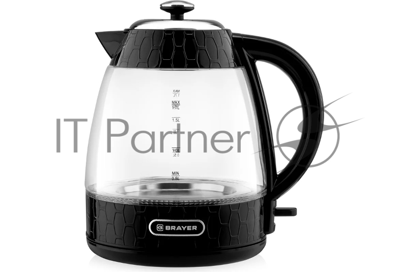 Чайник BRAYER BR1047 STRIX, 2200 Вт, 1,7 л