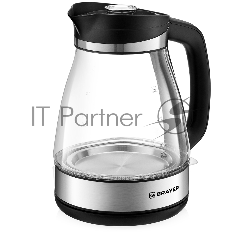 Чайник BRAYER BR1048, 2200 Вт, 1,7 л