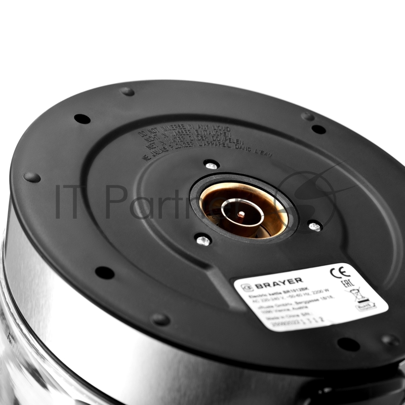 Чайник электрический BRAYER BR1012BK, 2200 Вт, 1,7 л