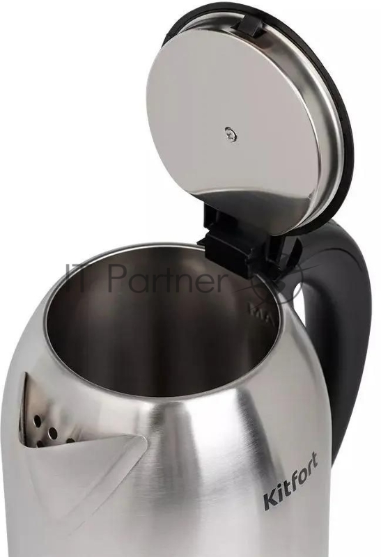 Чайник электрический Kitfort КТ-6162 2л. 2200Вт нержавеющая сталь (корпус: нержавеющая сталь/пластик)