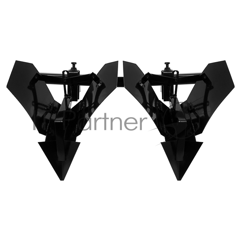 Окучник 2-рядный, без сцепки// Denzel