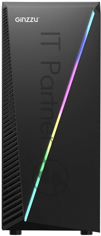 Корпус Ginzzu SL150 панель с RGB подсветкой