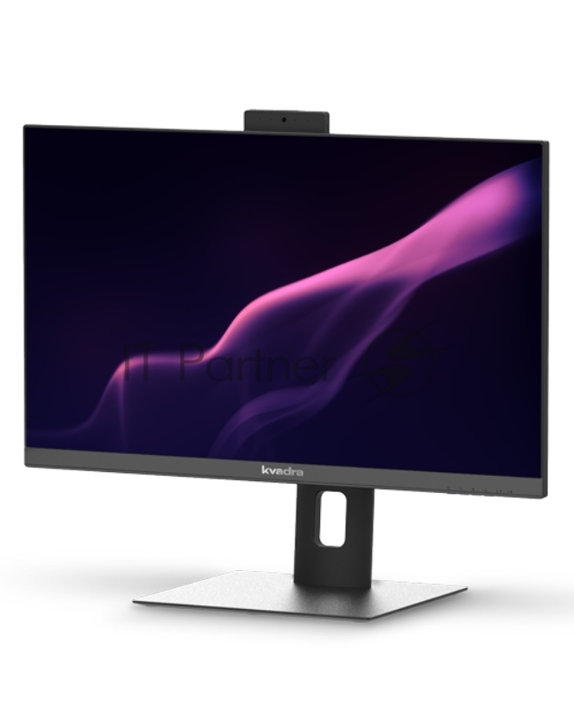 Моноблок/ Kvadra A20 23.8(1920x1080)/Intel Core i5 10500(3.1Ghz)/16384Mb/512SSDGb UHD Graphics 630/Cam/BT/WiFi/war 1y/black/noOS