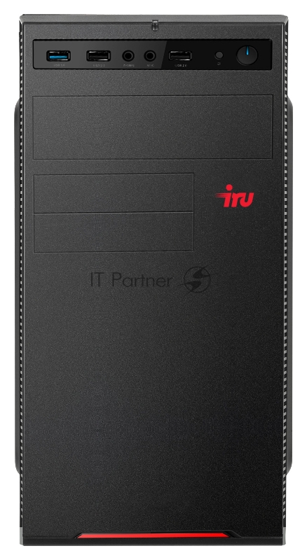 Компьютер IRU Home 310H5SE MT i5 11400 (2.6) 8Gb SSD1Tb UHDG 730 Free DOS GbitEth 400W черный