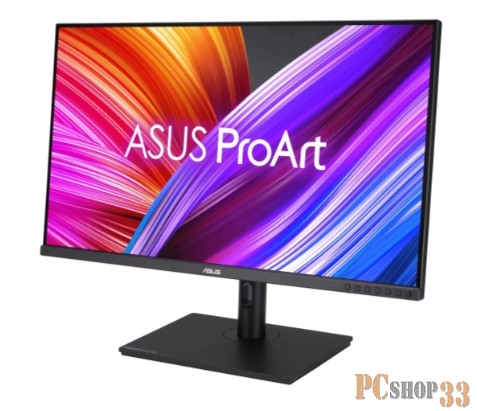 Монитор Asus 31.5 PA328QV черный IPS LED 5ms 16:9 HDMI M/M матовая HAS Piv 1000:1 350cd 178гр/178гр 2560x1440 DP 2K USB 11.68кг