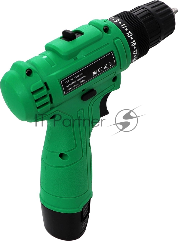 Дрель-шуруповерт Zitrek Green 12-Li-ion аккум. патрон:быстрозажимной (063-4041)