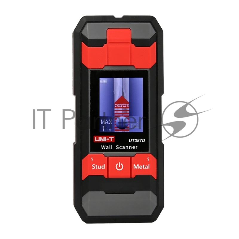 Детектор стен UT387D , глубина определения металлов 100мм, дерева 38мм, медных проводов 50мм (538753)