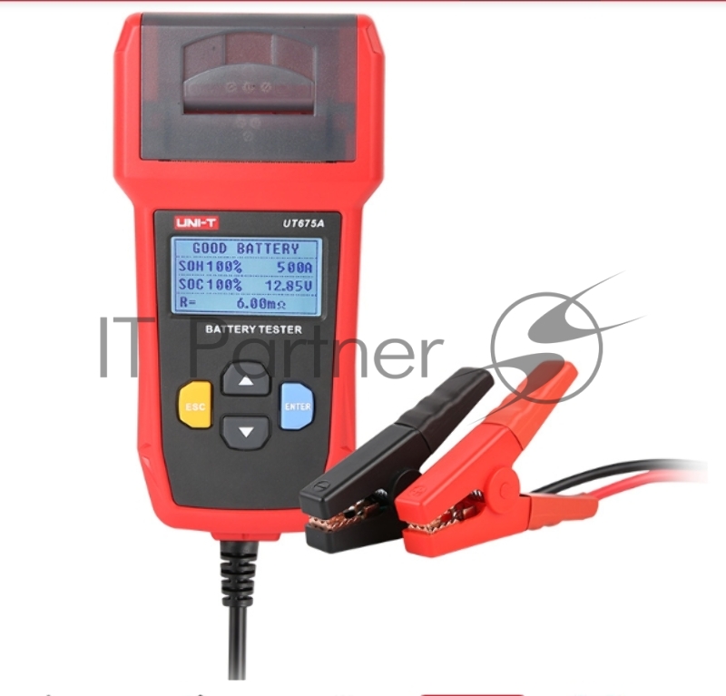 Тестер батарей UT675A , 30 Ач ~ 200 Ач, USB, принтер для создания отчетов