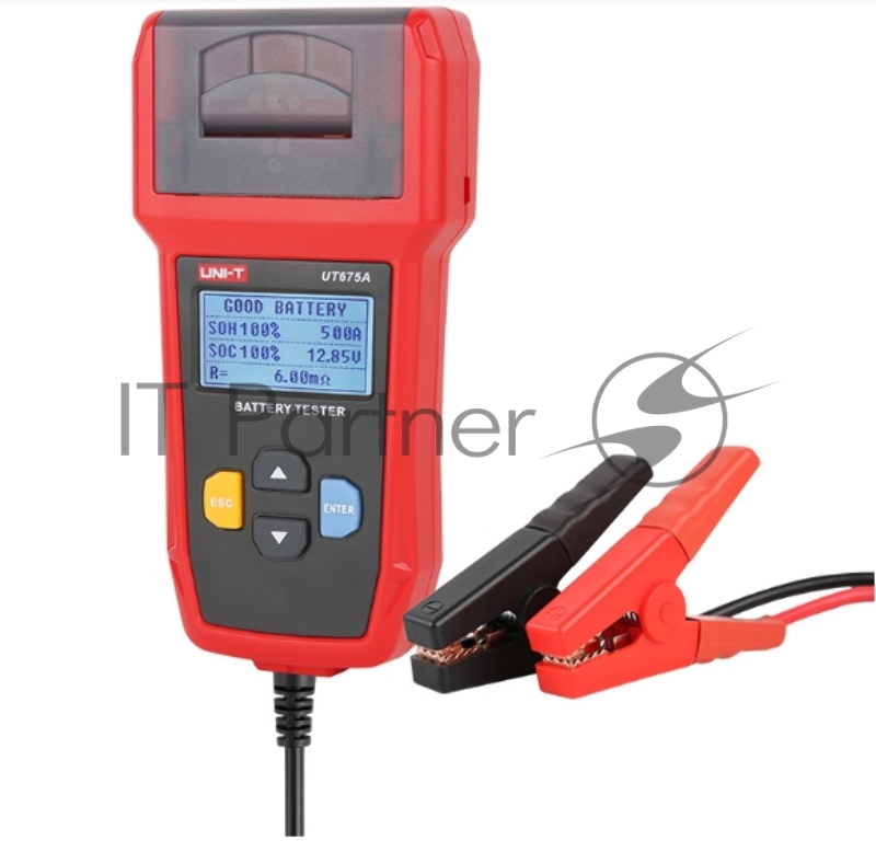 Тестер батарей UT675A , 30 Ач ~ 200 Ач, USB, принтер для создания отчетов