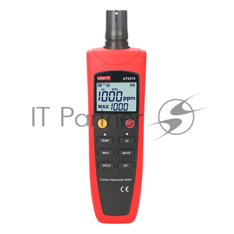 Детектор СО газа UT337A , 0~1000ppm, аудио и визуальное оповещение