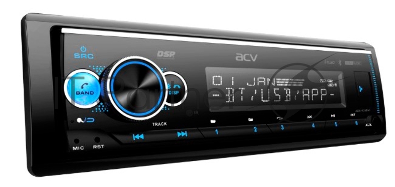 Автомагнитола ACV ADX-903BM 1DIN 4x50Вт