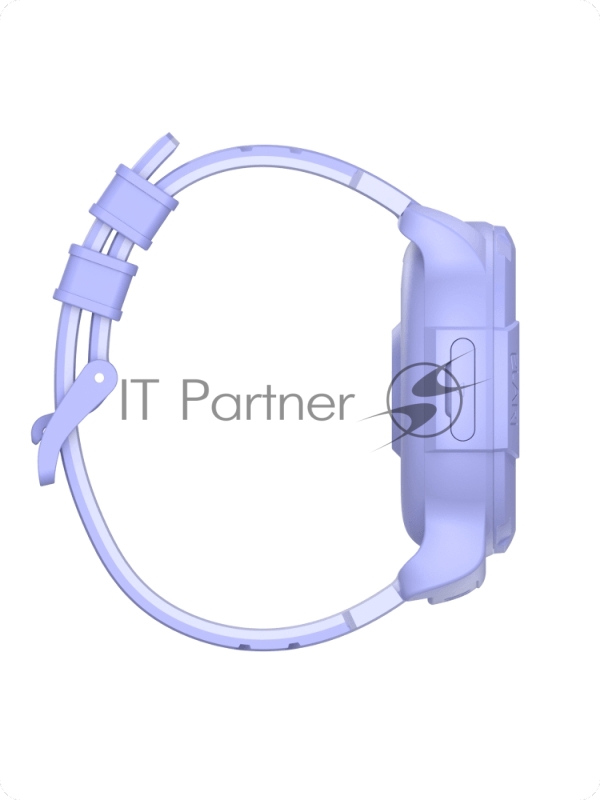 Детские умные часы телефон Elari Kidphone 4G Wink лиловый