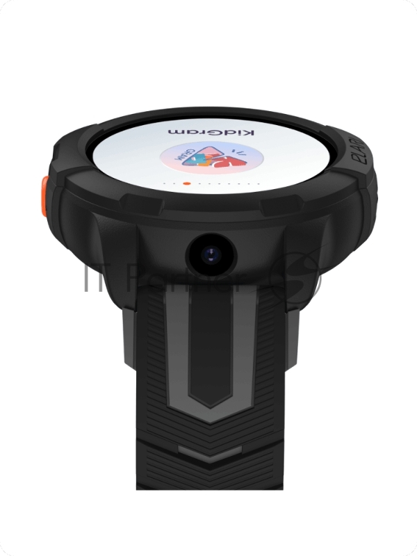 Детские умные часы телефон Elari Kidphone 4G Wink черный