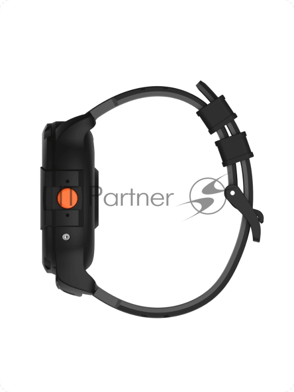 Детские умные часы телефон Elari Kidphone 4G Wink черный