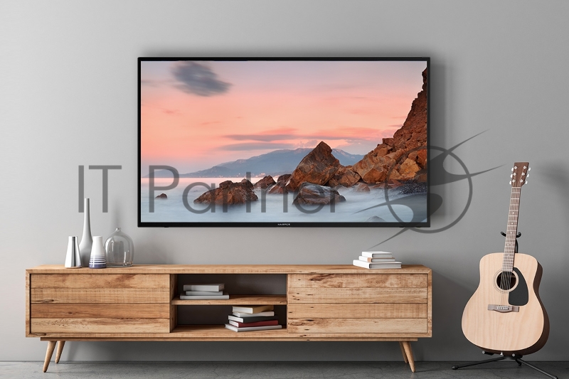 Телевизор HARPER 43F660TS SMART_TV,DVB-T2/T/C,FULL_HD 43 (107см), SMART_TV, Wi-Fi, Ethernet (RJ-45), 1920x1080 (FULL HD), цифровой тюнер DVB-T2/DVB-T/DVB-C, системы цветности аналогового ТВ SECAM, PAL, системы цветности для AV SECAM, PAL, NTSC, декод