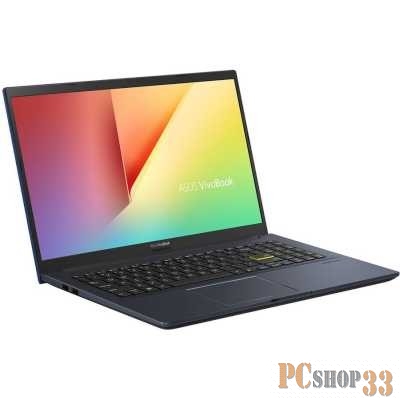 Ноутбук Asus A513EA-BQ2409 Core i5 1135G7 8Gb SSD512Gb Intel Iris Xe graphics 15.6 IPS FHD (1920x1080) noOS blue WiFi BT Cam (90NB0SG6-M37140)