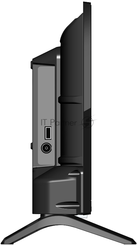 Телевизор LED Starwind 24 SW-LED24BG205 черный HD 60Hz DVB-T DVB-T2 DVB-C USB