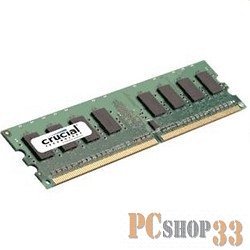 Модуль памяти Crucial DDR3 DIMM 2GB (PC3-12800) 1600MHz CT25664BD160B