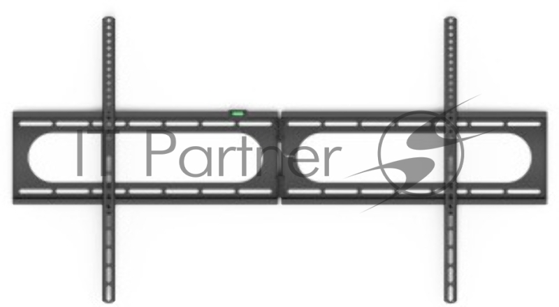 Кронштейн для телевизора Hama Strong черный 37-120 макс.100кг настенный фиксированный