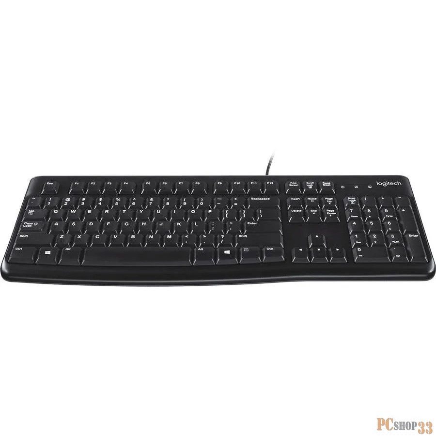 Клавиатура Logitech K120 черный (920-002508)