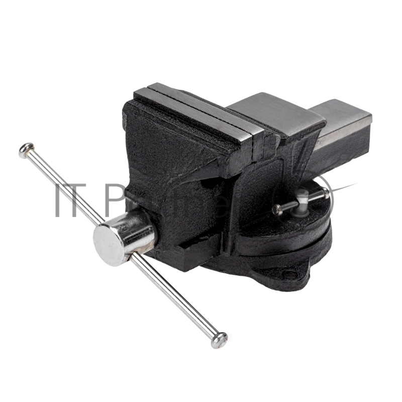 Тиски слесарные 100мм, поворотные, с наковальней KRANZ