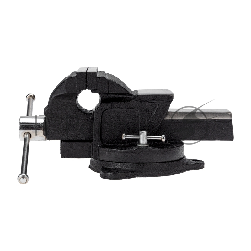 Тиски слесарные 100мм, поворотные, с наковальней KRANZ