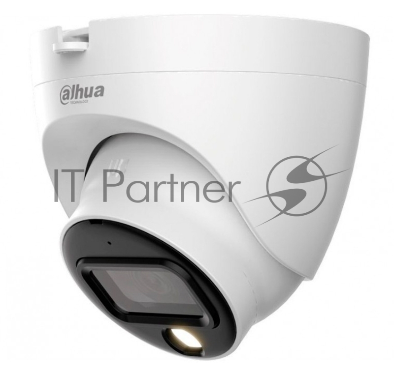 Камера видеонаблюдения аналоговая Dahua DH-HAC-HDW1239TLQP-LED-0280B 2.8-2.8мм цв.