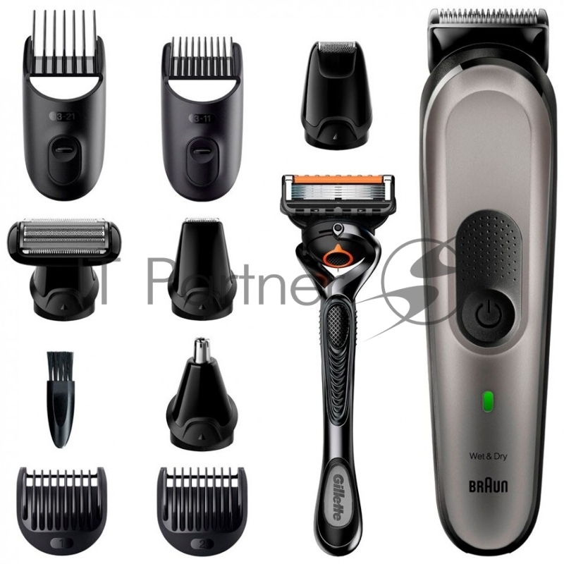 Триммер BRAUN MGK 7320+GIL FUS 5 PrGl Бр+2кас