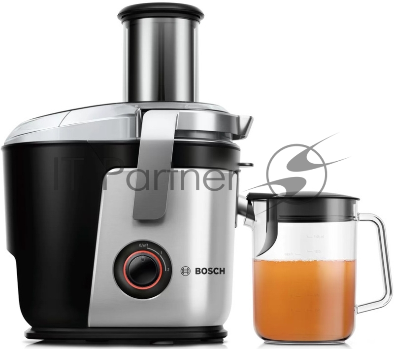Cоковыжималка BOSCH Cоковыжималка BOSCH/ Универсальная соковыжималка, 1000Вт, металл. корпус (литой алюминий), 2 скорости
