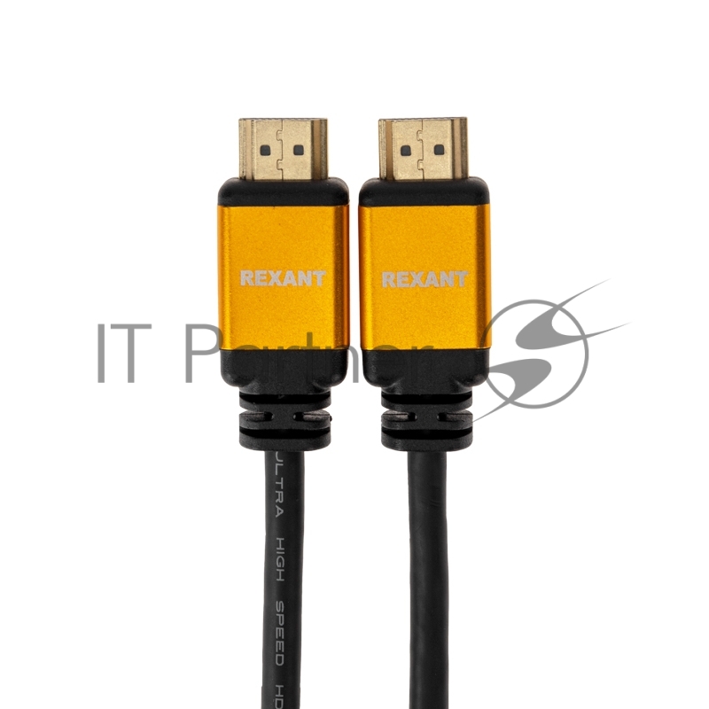 Кабель REXANT HDMI - HDMI 2.1 длина 1.5 метра GOLD