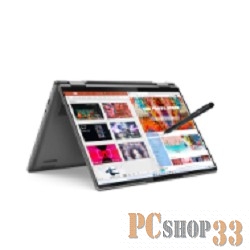 Ноутбук Lenovo Yoga 7 14IAL7 14(2880x1800 IPS)/Touch/Intel Core i7 1260P(2.1Ghz)/16384Mb/1024SSDG Iris Xe Graphics/Cam/BT/WiFi/71WHr/war 1y/1.42kg/storm grey/Win11Home + 65W, Pen, RU kbd