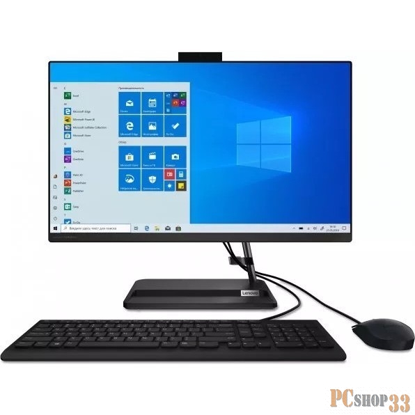 Моноблок Lenovo IdeaCentre AIO 3 24ITL6 23.8 FHD(1920x1080) IPS/Intel Core i5-1135G7 2.4GHz Quad/16GB/512GB SSD/Integrated/WiFi/BT5.0/HD Web Camera/KB+MOUSE(USB)/DOS/1Y/BL