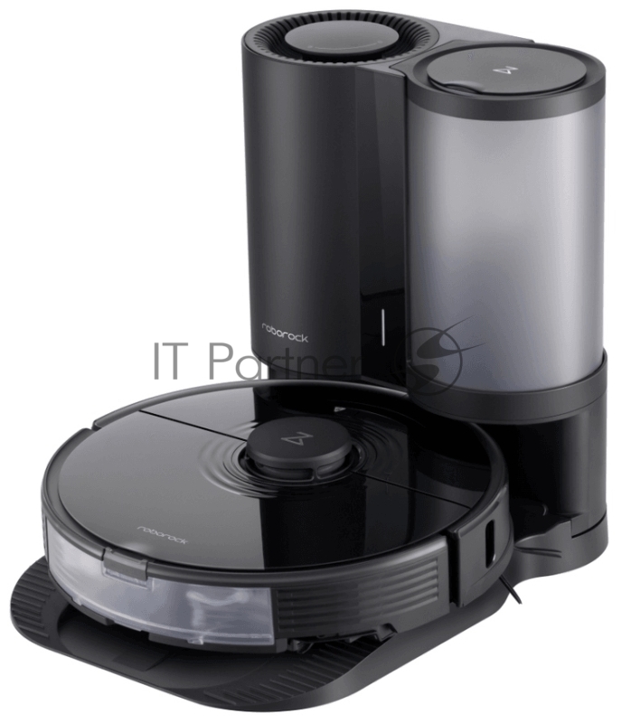 Робот-пылесос roborock S7 MaxV Plus Black модель S270RR+AED02HRR (ЗУ с автовыгрузкой мусора) (РУ версия)