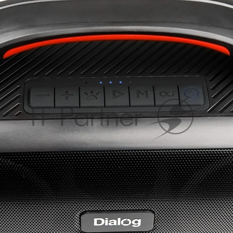 Акустическая колонка-труба Dialog Progressive AP-20 1.0, 25W RMS, Bluetooth, FM+USB reader, LED