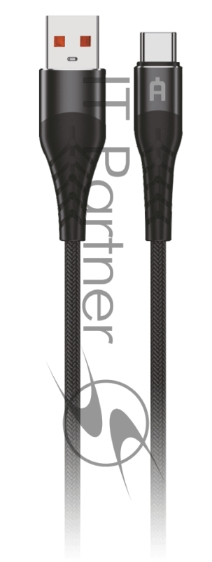Кабель Alteracs USB-Type C FT01-AC текстиль Black