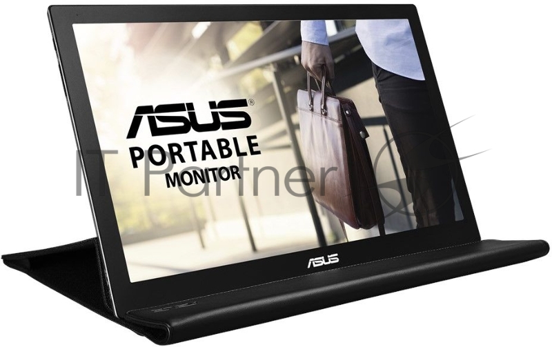 МОНИТОР 15.6 ASUS MB169B+ Black (IPS, LED, Wide, 1920x1080, 14ms, 160°/160°, 200 cd/m, 700:1, +USB,